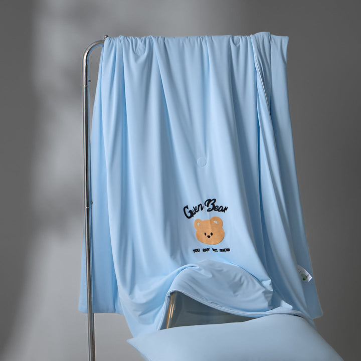 Ladies cozy microfiber blanket with cheerful pattern Kalsten