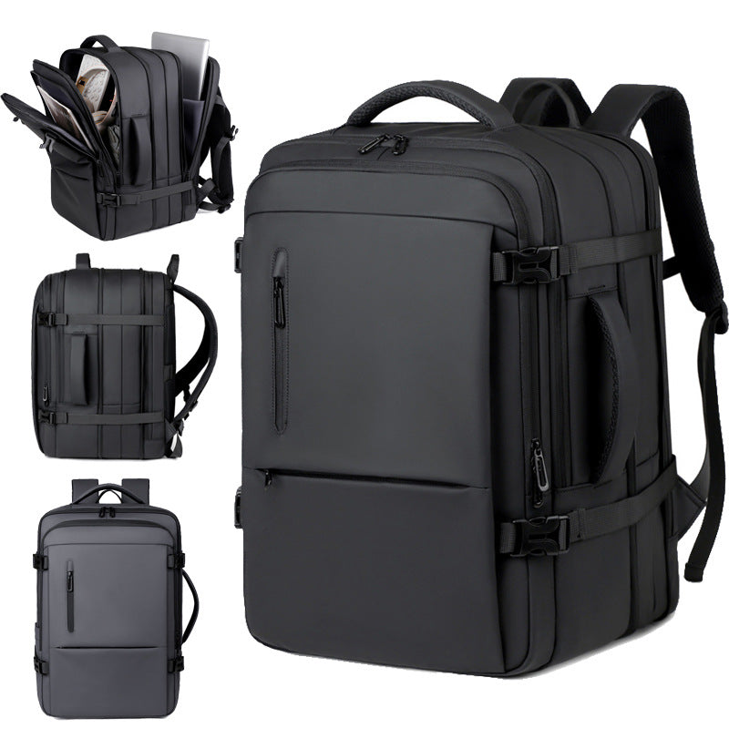 Functional backpack with special laptop compartment and optimal space utilization Kalsten
