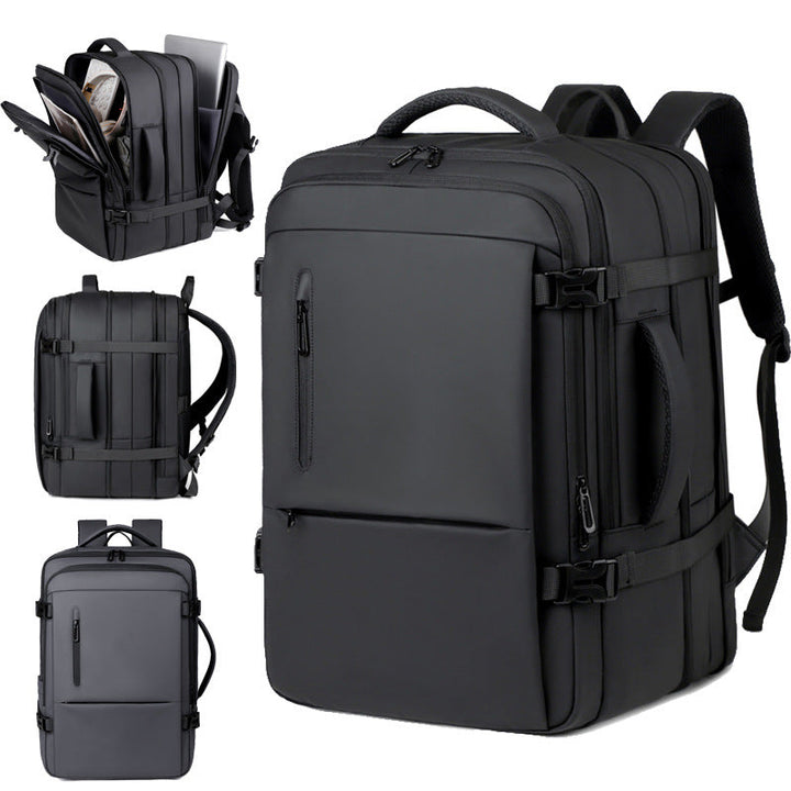 Functional backpack with special laptop compartment and optimal space utilization Kalsten