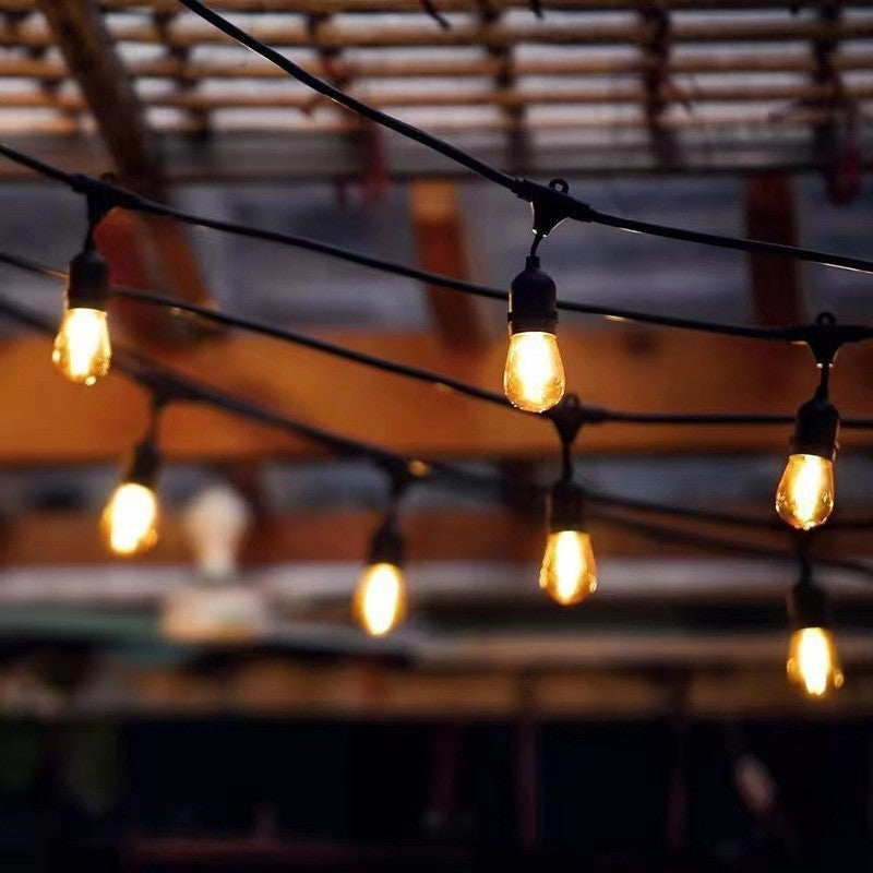 Vintage LED Filament Globe String Lights Outdoor Patio Bulb Garland Kalsten