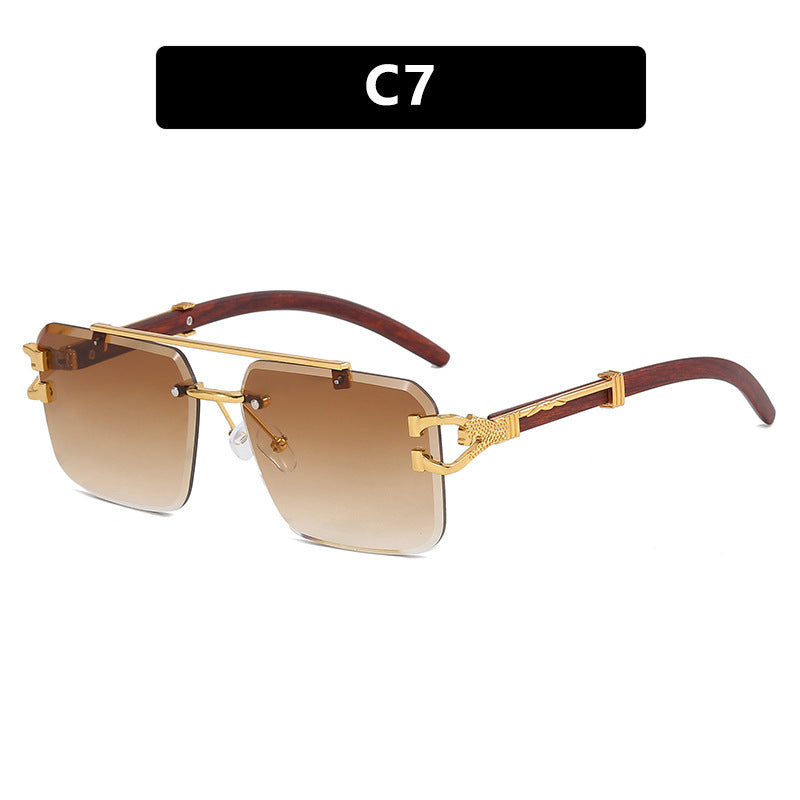Women's fashionable glasses with innovative frame and luxurious wood detail Kalsten