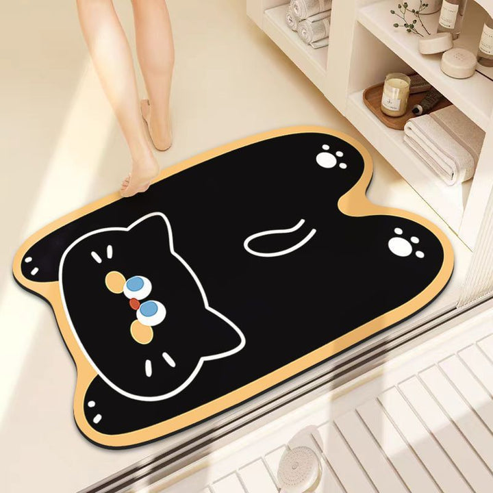 Playful Lion-Themed Bath Mat Kalsten