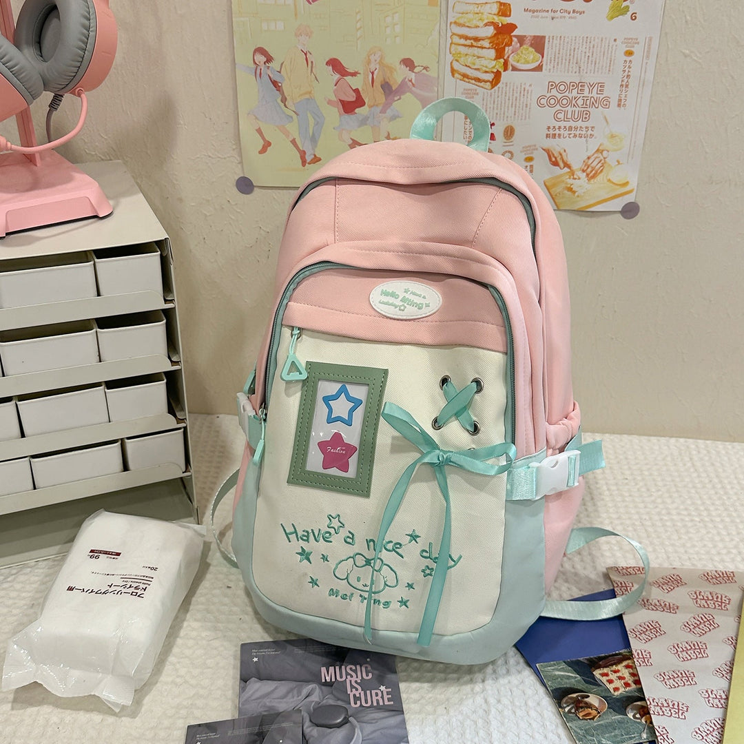 Whimsical Multi-Pocket Backpack Kalsten