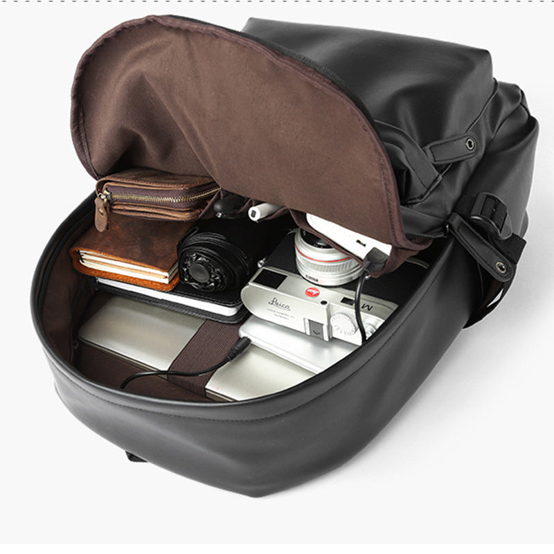 Elegant Backpack Made of Faux Leather Kalsten