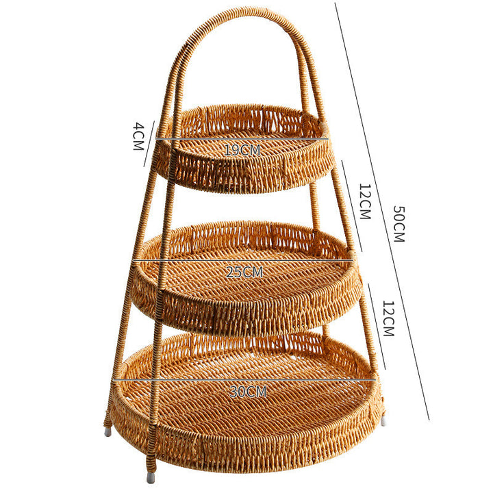 Elegant Woven Storage Basket Kalsten