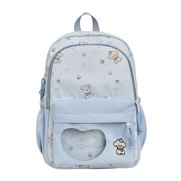 Backpack with Creative Music and Animal Motif Kalsten
