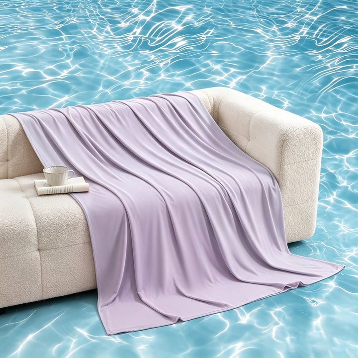 Unisex nan extra soft stretch sofa blanket made of microfiber as a versatile sofa cover Kalsten