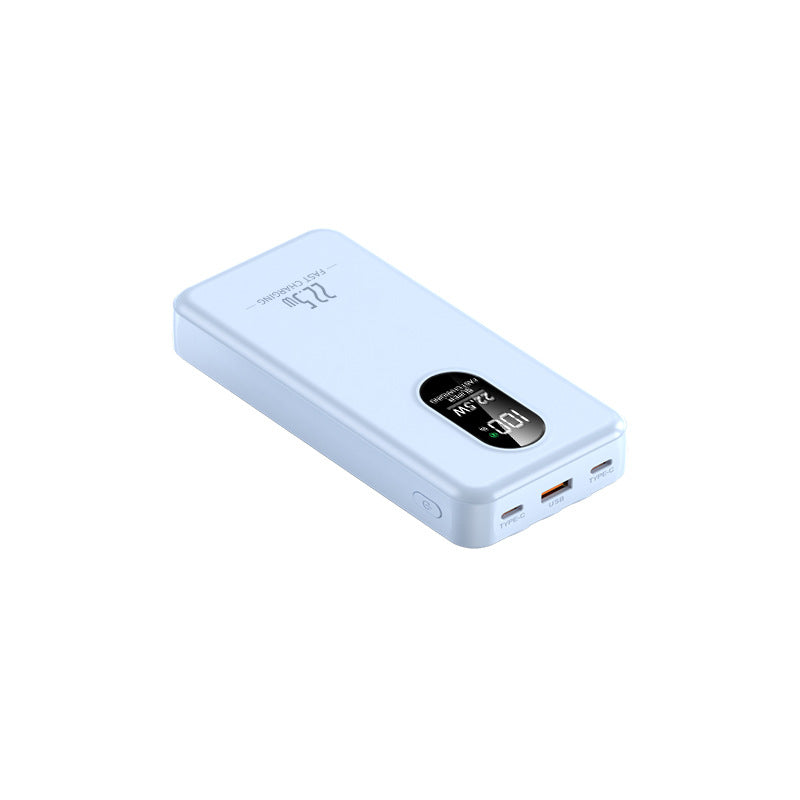 Compact power bank with integrated multi-function charging display Kalsten