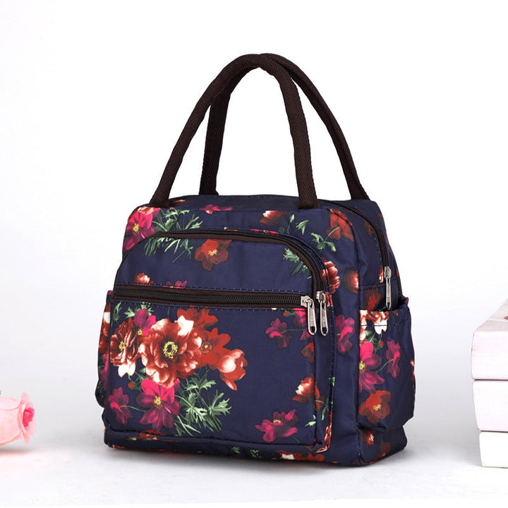 Cat Pattern Insulated Lunch Tote Kalsten