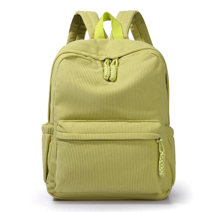 Textured Corduroy Backpack Kalsten