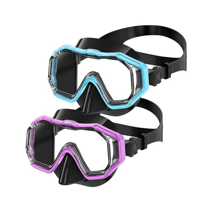 Diving mask with special field of vision and anti-fog technology Kalsten