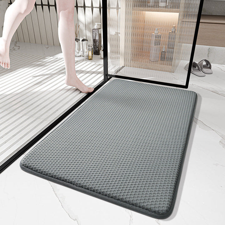 Honeycomb-Texture Shower Comfort Mat