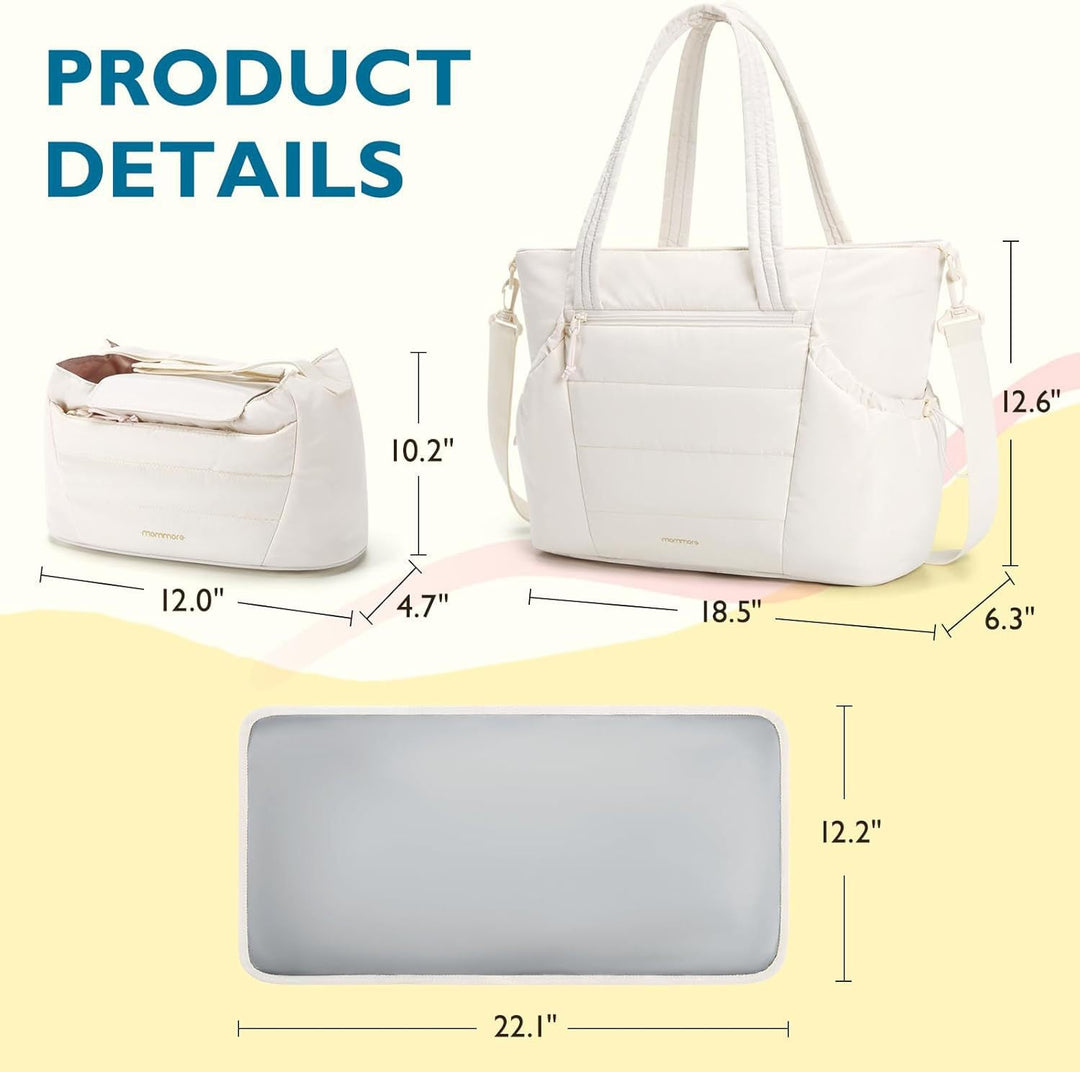 Polyurethane handbag with removable organizer Kalsten