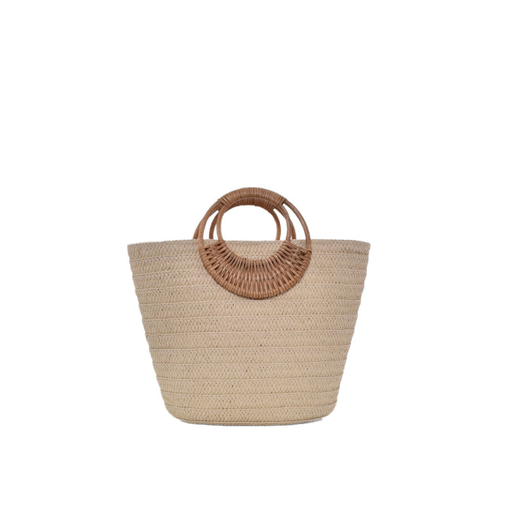 Handbag with Braided Handle Kalsten