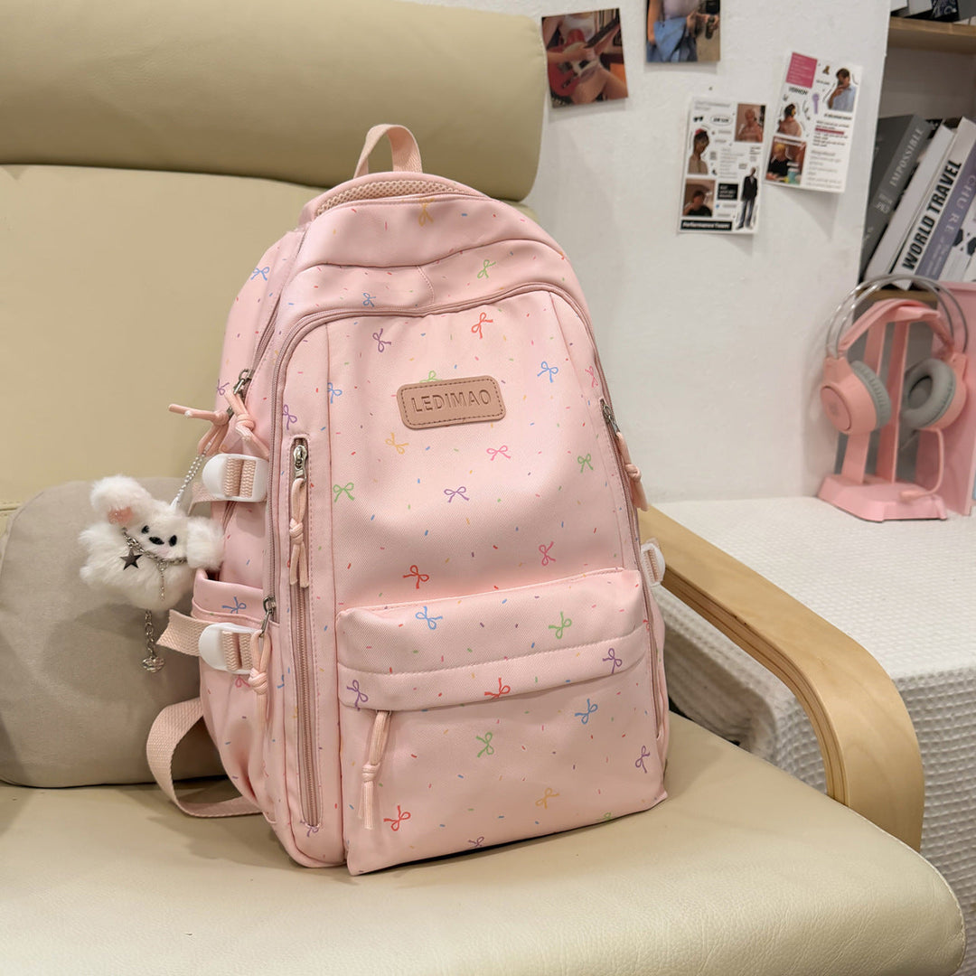Fun Patterned School Backpack