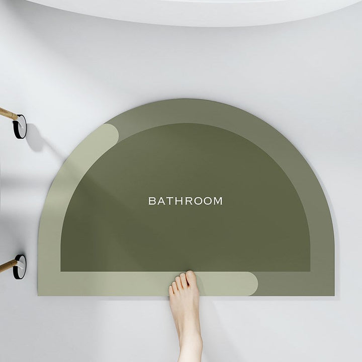 Contemporary Abstract Bathroom Mat Kalsten