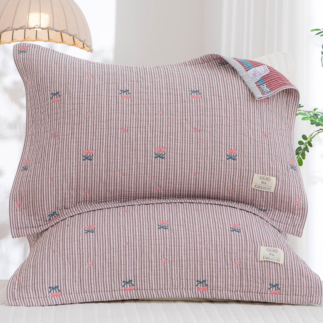 Women's pillowcase with high-quality, romantic floral pattern Kalsten