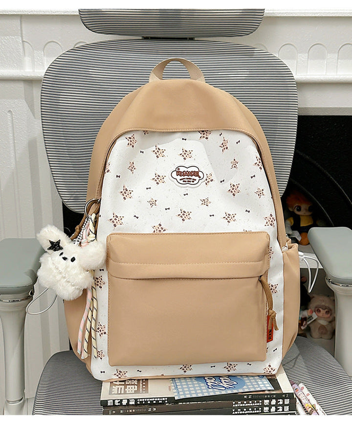 Playful Floral Print Backpack Kalsten
