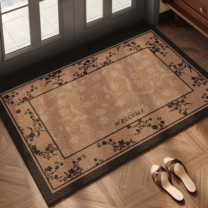 Checkerboard Pattern Welcome Mat Kalsten
