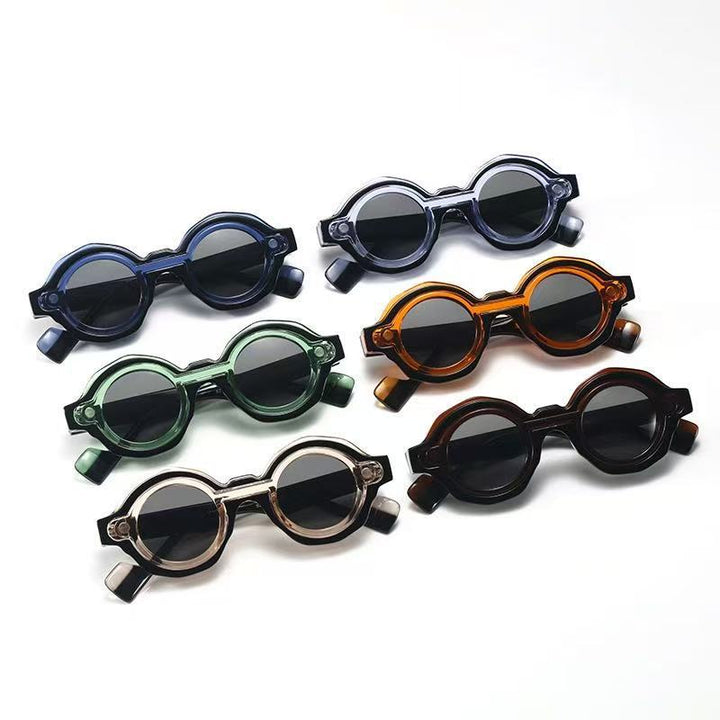 Ladies fashionable sunglasses with unique round design Kalsten
