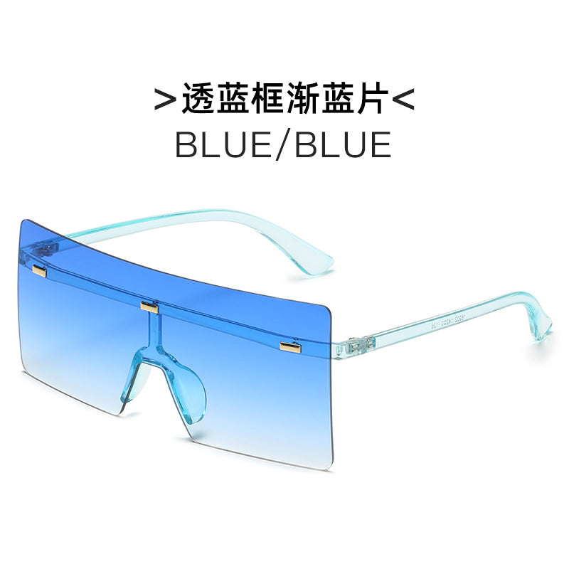 Women futuristic oversized sunglasses Kalsten