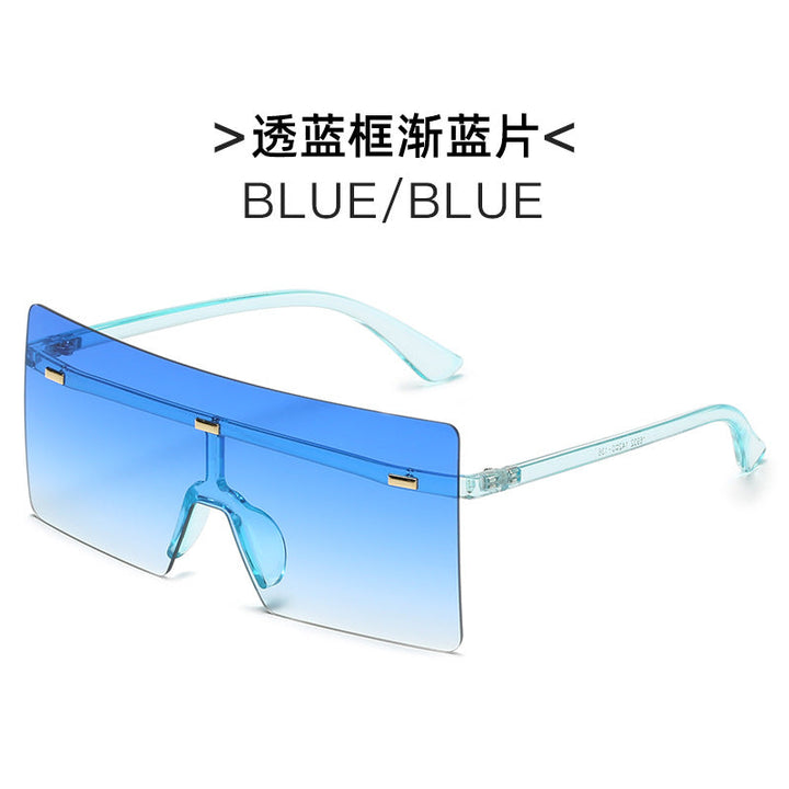 Women futuristic oversized sunglasses Kalsten