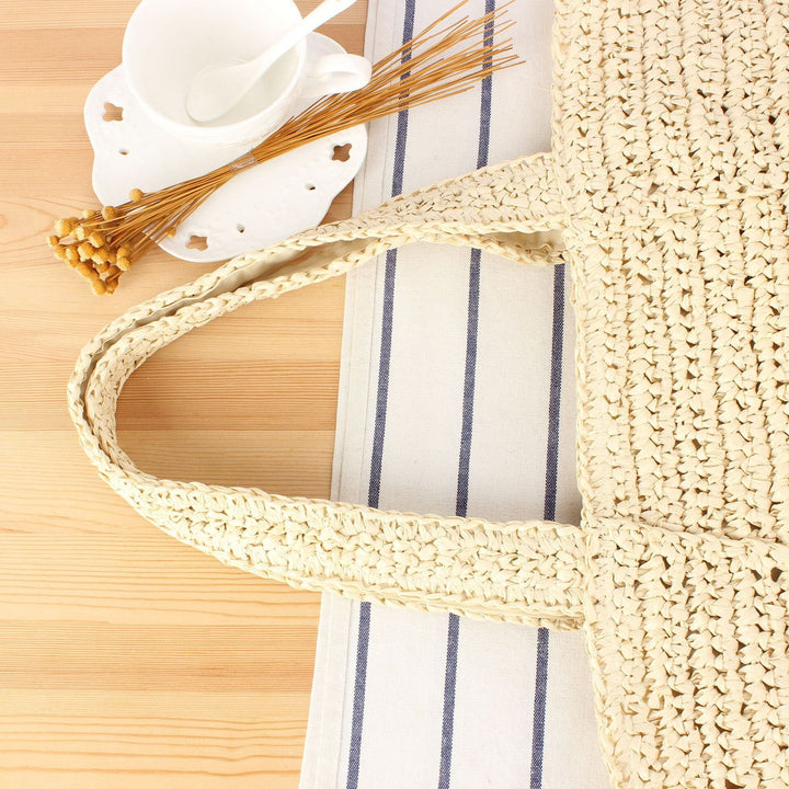 Generous Tote Bag Made from Handcrafted Natural Material Kalsten