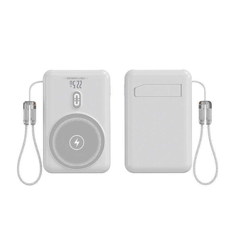 Portable power bank with inductive charging function and LED display Kalsten