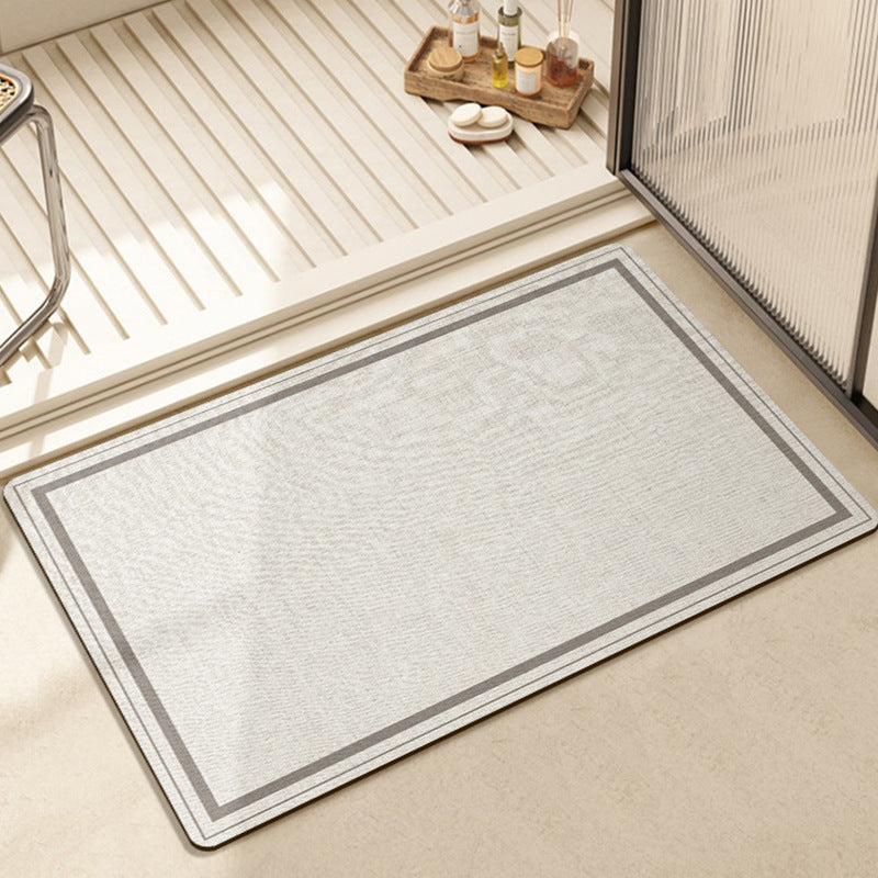 Modern Textured Bath Mat Kalsten