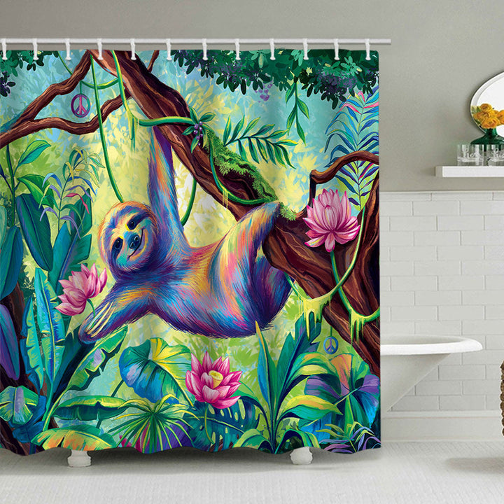 Playful Bear-Themed Shower Curtain Kalsten