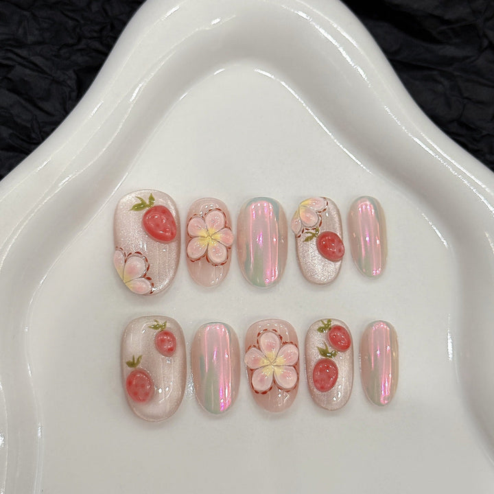Artistic Press-On Nail Set Kalsten