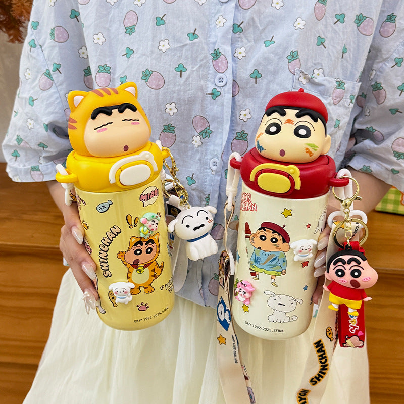 Women’s water bottle with interactive animal lid Kalsten