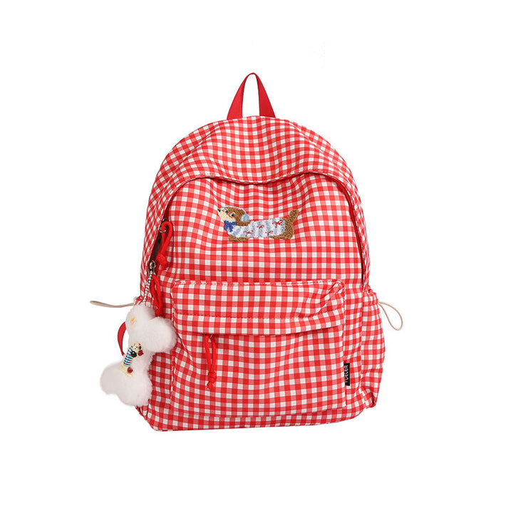 Charming Animal Embroidery Backpack Kalsten