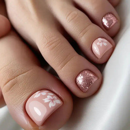 Artificial nails for elegant foot care Acalora