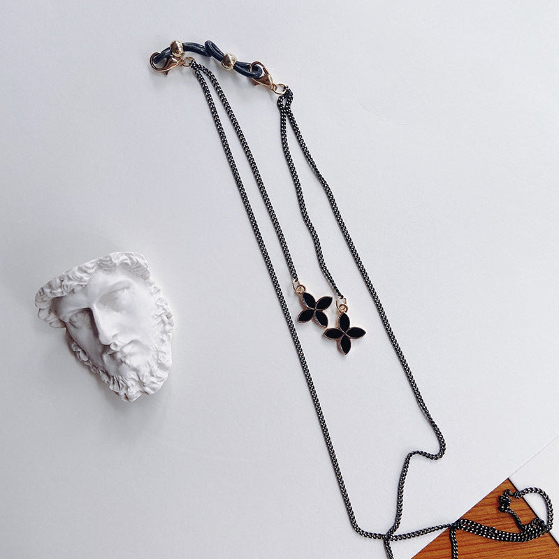 Fashionable glasses holder chain with star pendants Kalsten