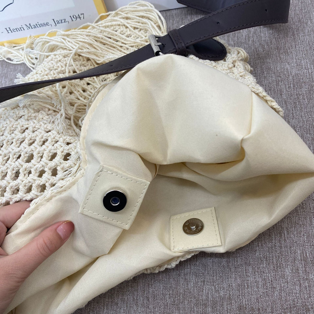 Stylish Macrame Shoulder Bag Kalsten