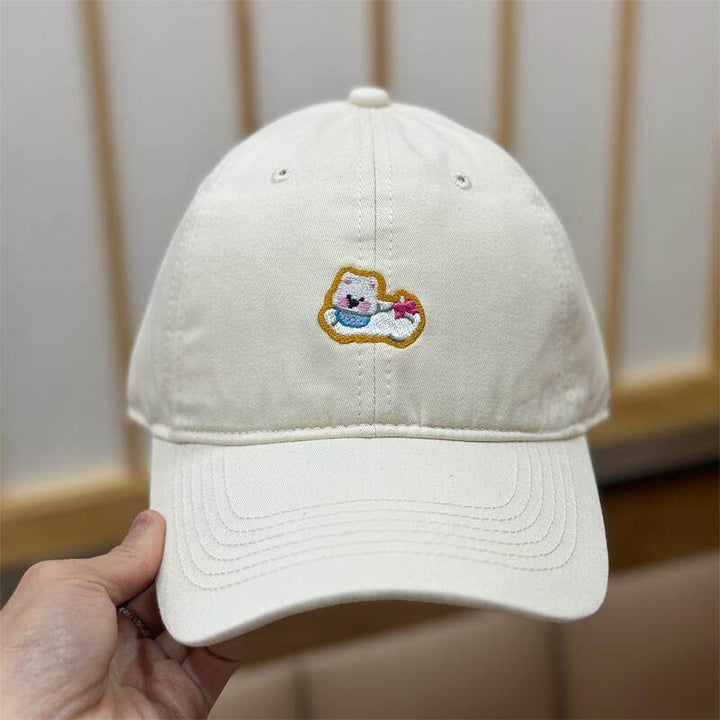 Women's Embroidered Fun Character Baseball Cap Kalsten