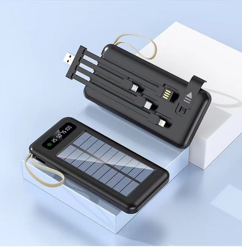 Portable Solar Power Bank with Fast Charging Function Kalsten
