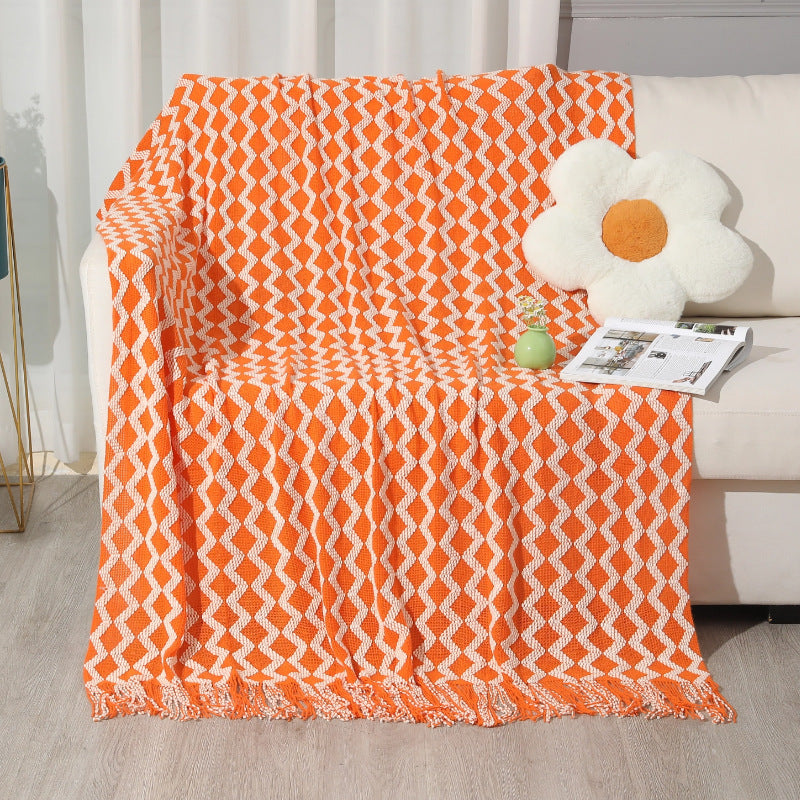 Ladies decorative throw blanket Kalsten