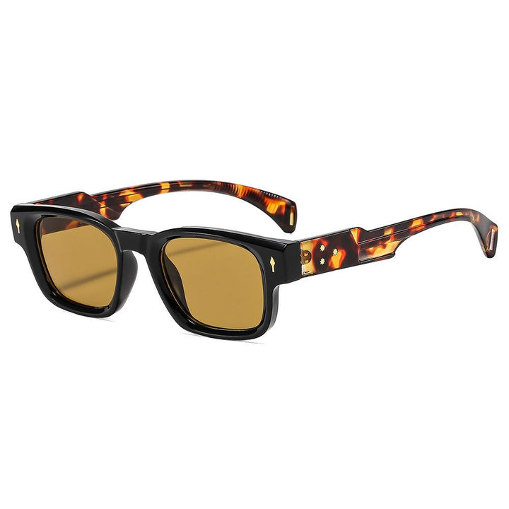 Men's Retro Rectangular Sunglasses Kalsten