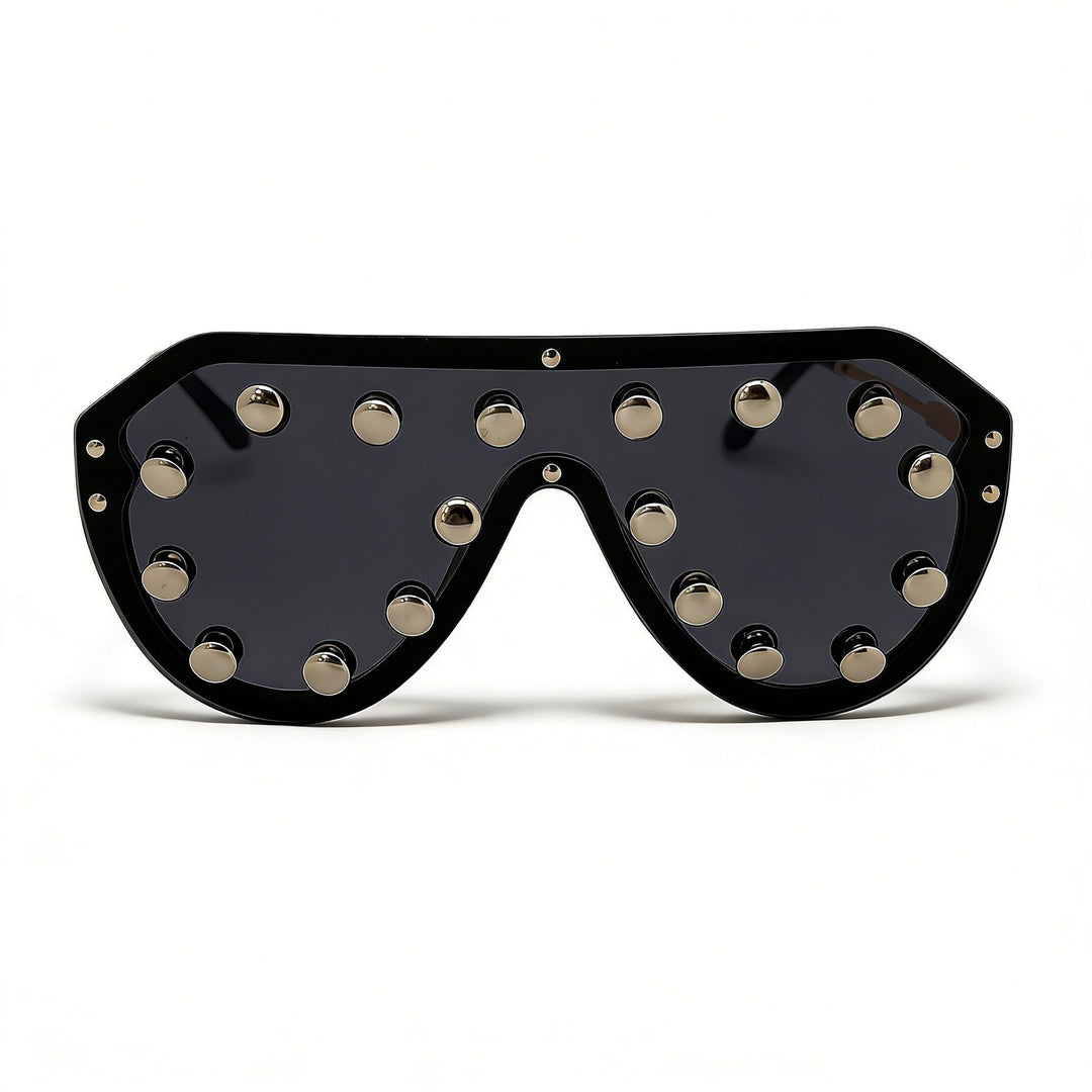 Ladies trendy sunglasses with striking metal elements Kalsten
