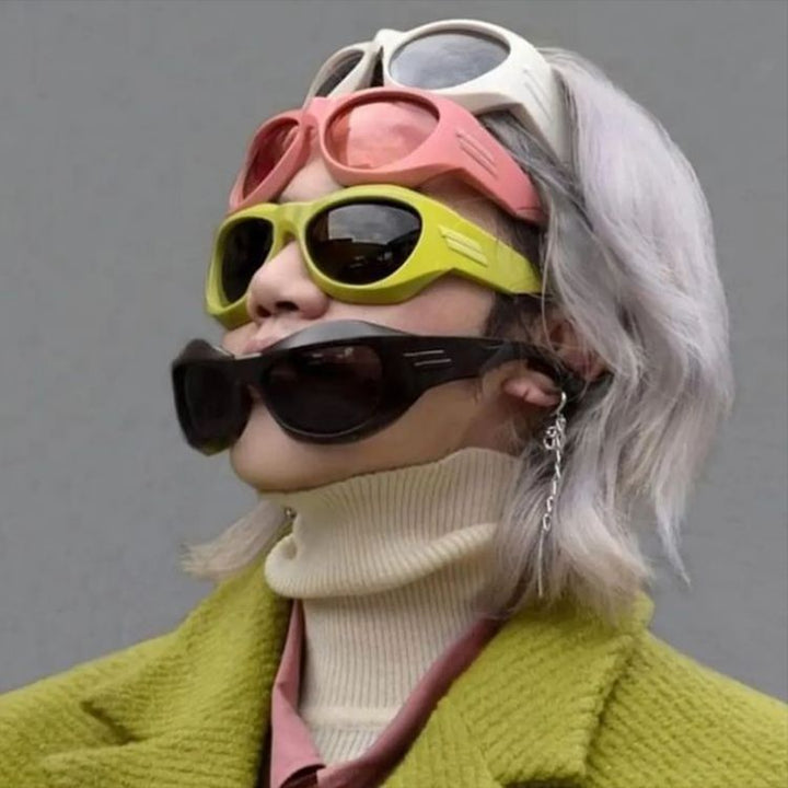 Women sporty sunglasses with ergonomic design and UV protection Kalsten