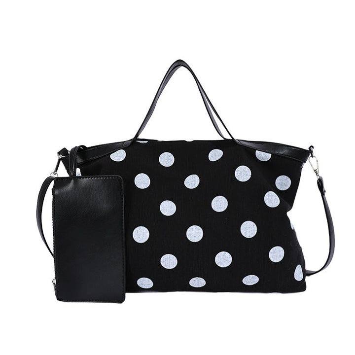 Polka Dot Multifunctional Tote Bag Kalsten