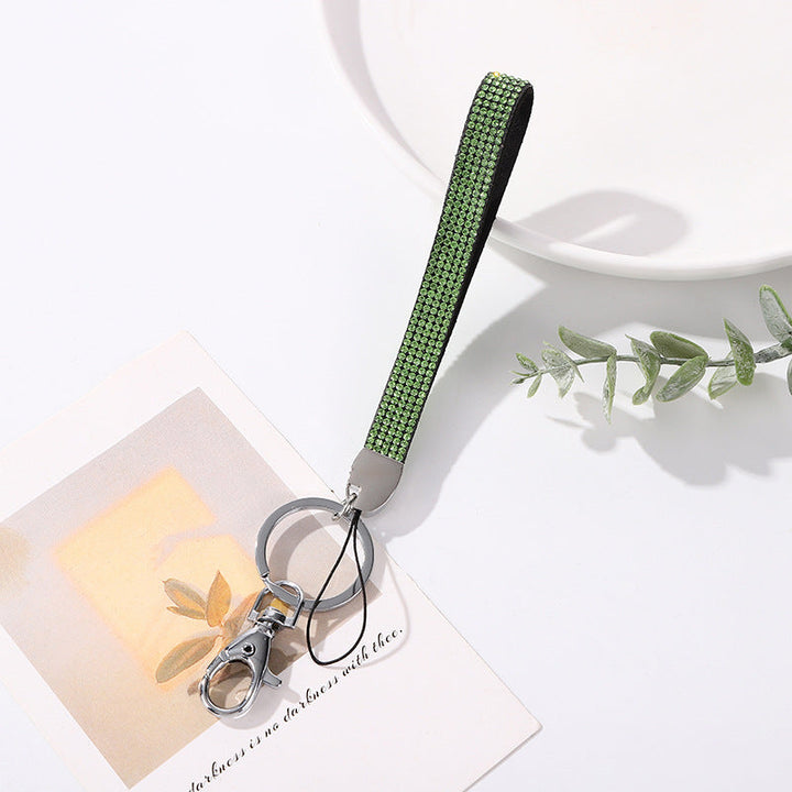 Rhinestone Accent Keychain Holder Kalsten