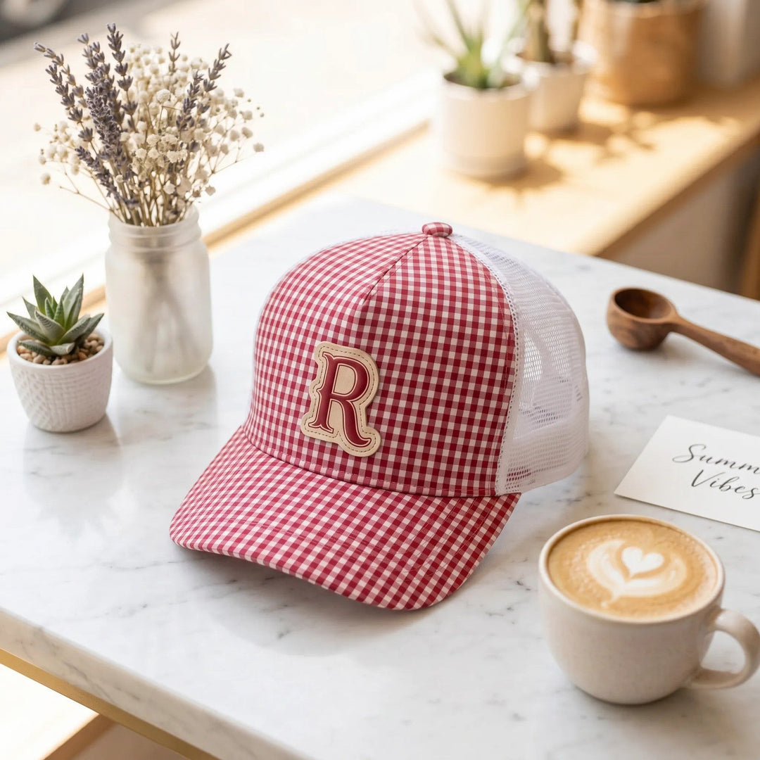 Women’s Casual Checkered Cap Brehn