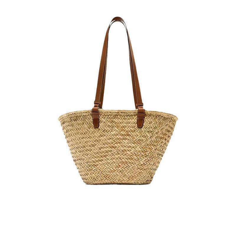 Elegant Braided Beach Bag Kalsten