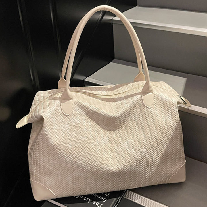 Luxurious Travel Bag In Modern Zigzag Pattern Kalsten