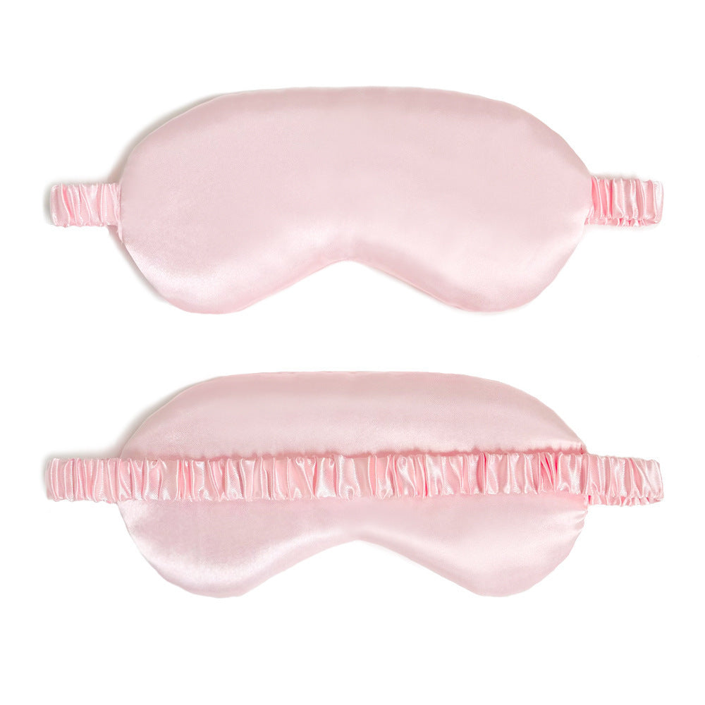 Women's ergonomic silk-like sleep mask with padded nose bridge and elastic strap Kalsten