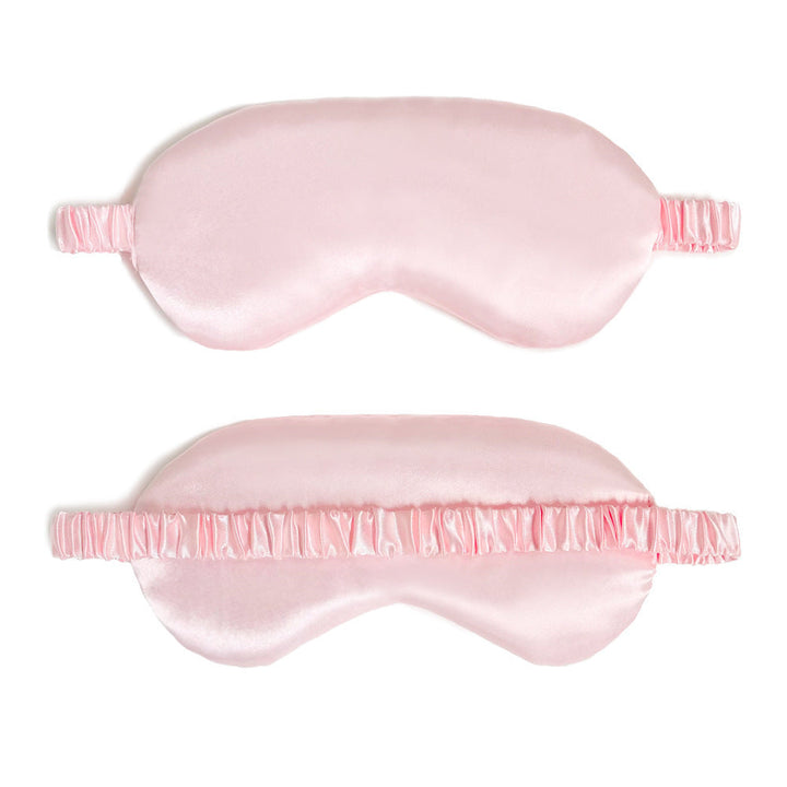 Women's ergonomic silk-like sleep mask with padded nose bridge and elastic strap Kalsten