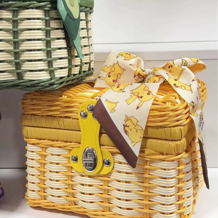 Women Robust Rattan Storage Box Kalsten
